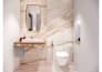 do architectural rendering of master bathroom interior design
